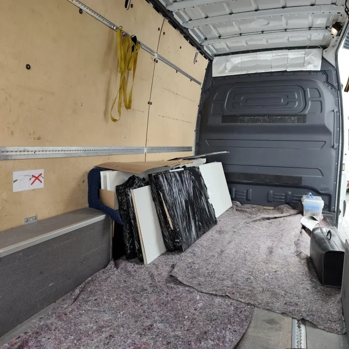Wohnung für die Schlüsselübergabe vorbereitet